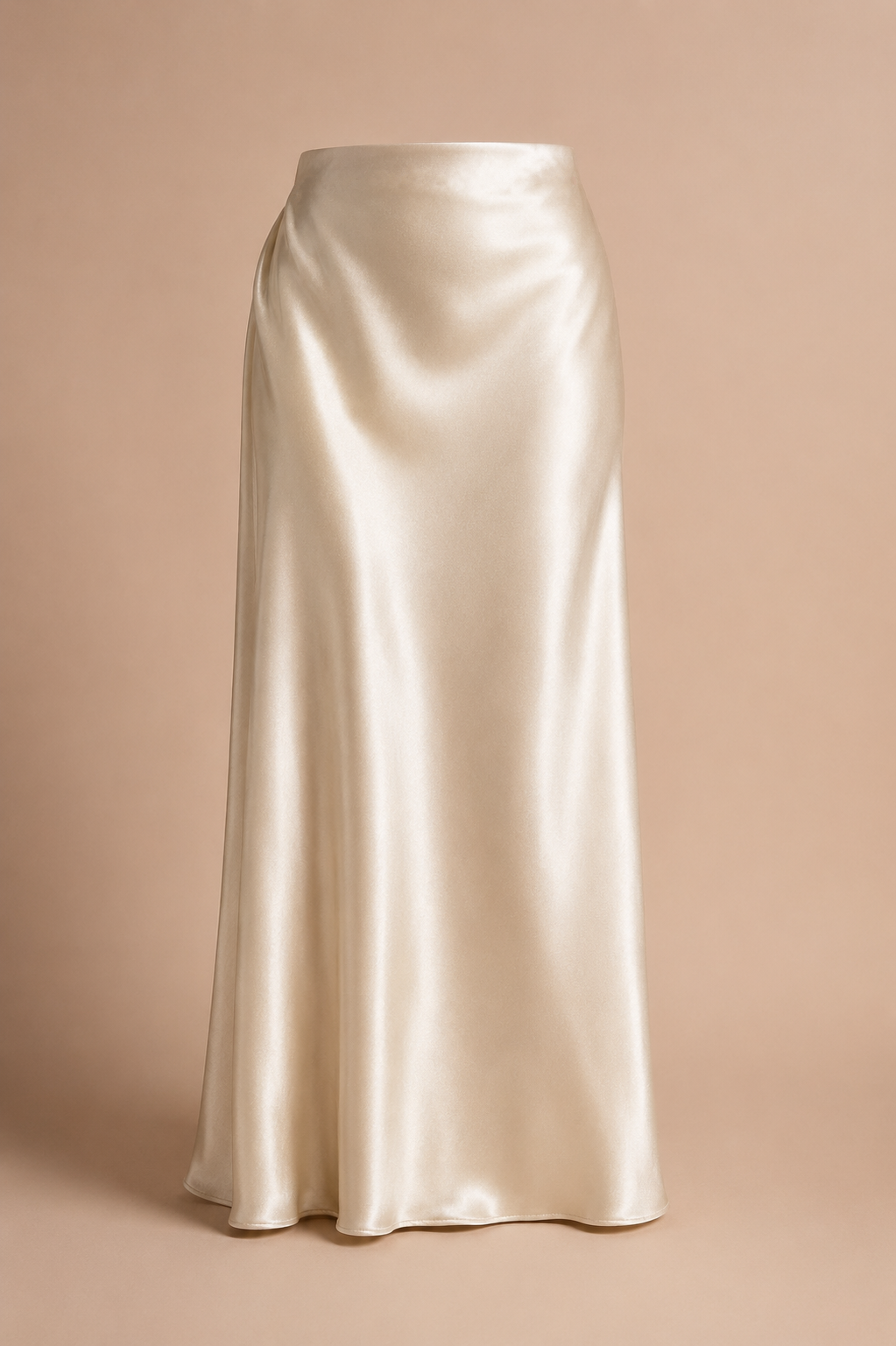 Maxi Satin Skirt